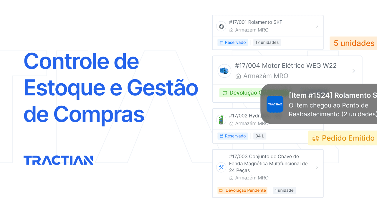 Controle de Estoque e Gestão de Compras